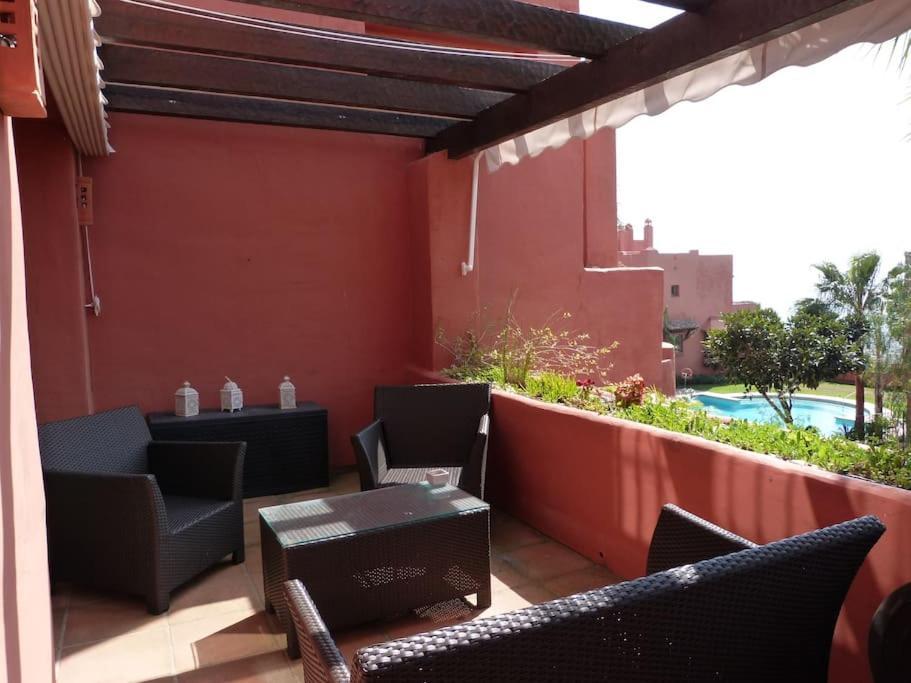 Luxurious Townhouse With Sea Views Vila Manilva Exterior foto